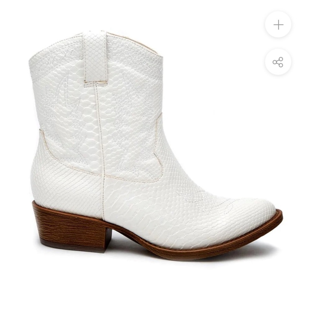 Matisse pistol western boot - white cowboy boots